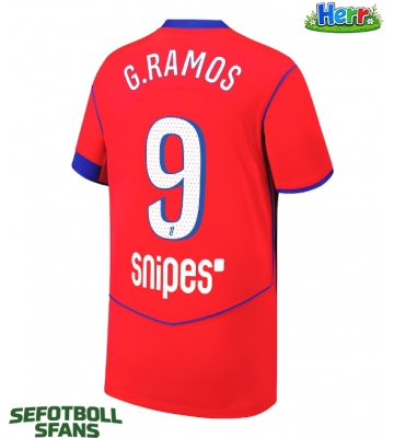 Paris Saint-Germain Goncalo Ramos #9 Tredje Tröja 2025-26 Kortärmad
